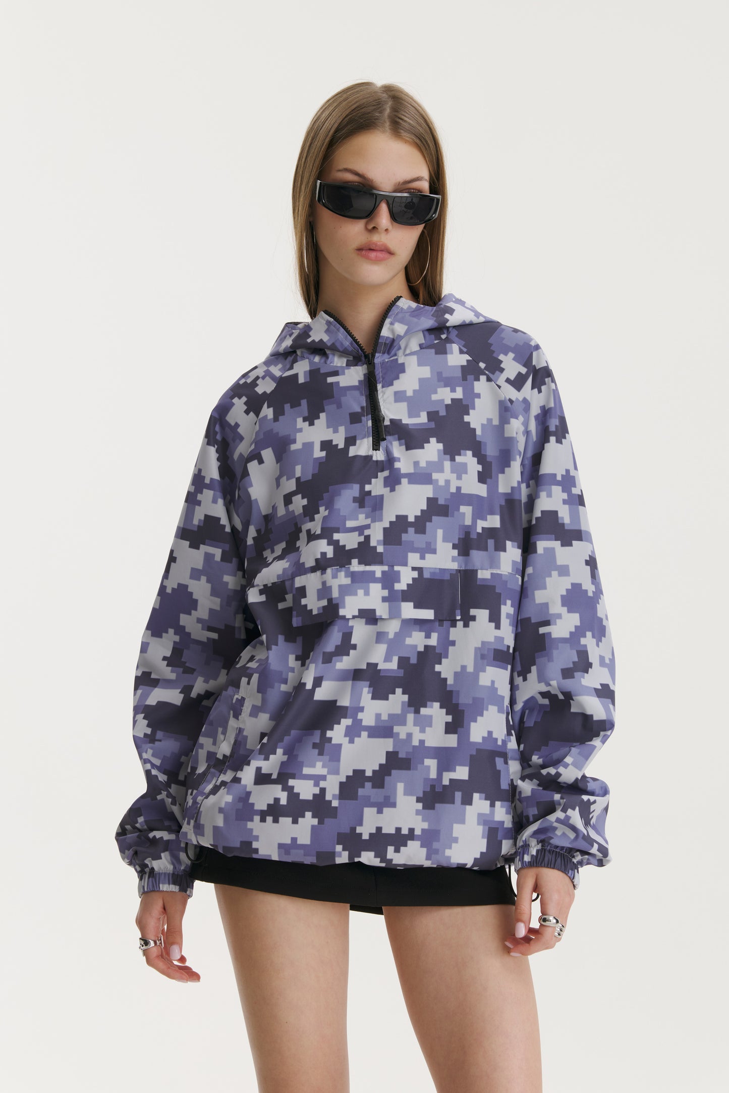 Pixel Camo Windbreaker