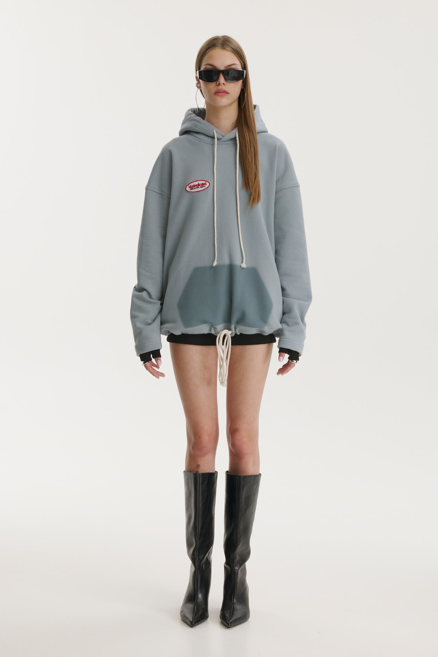 Cloud Drawstring Hoodie