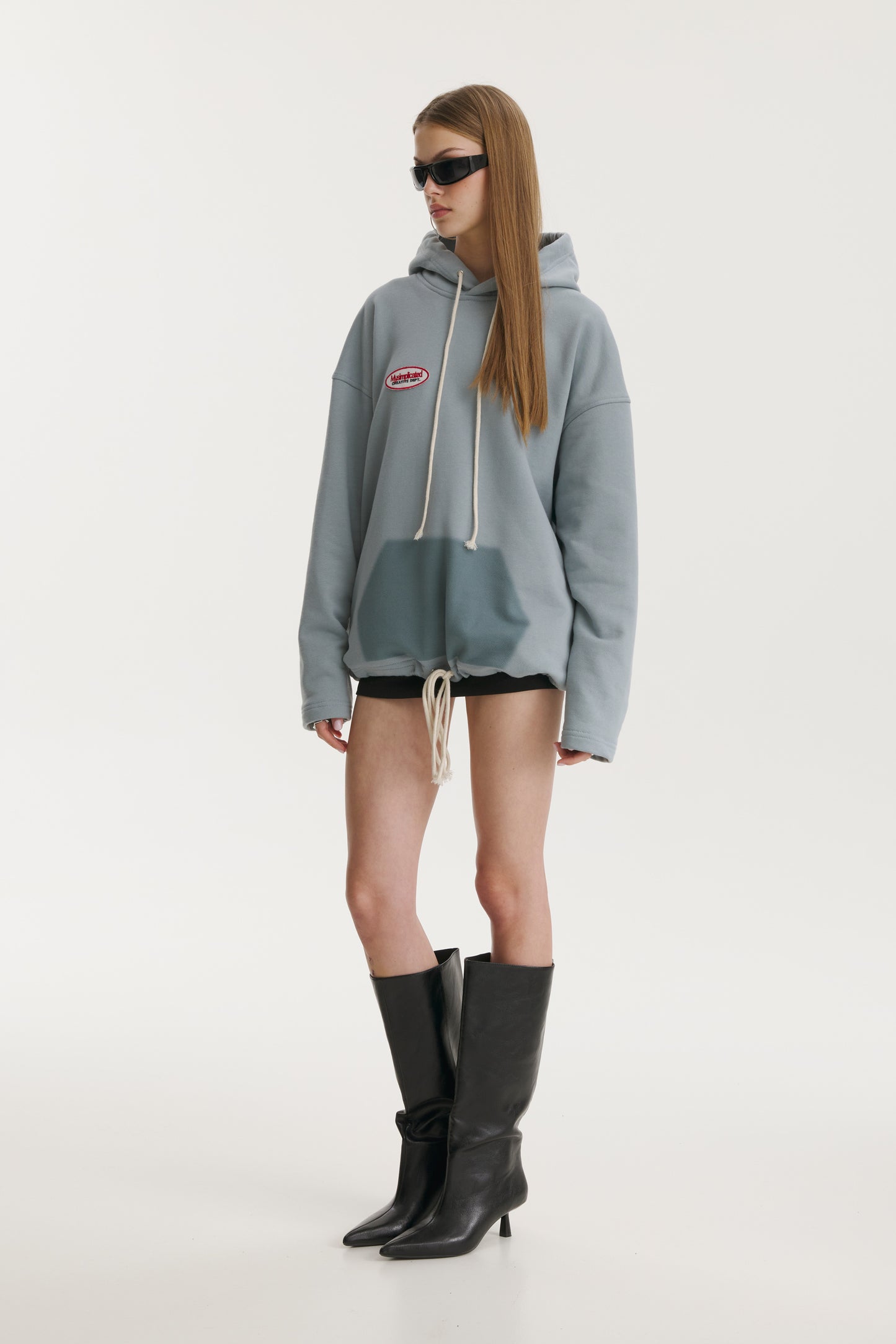 Cloud Drawstring Hoodie