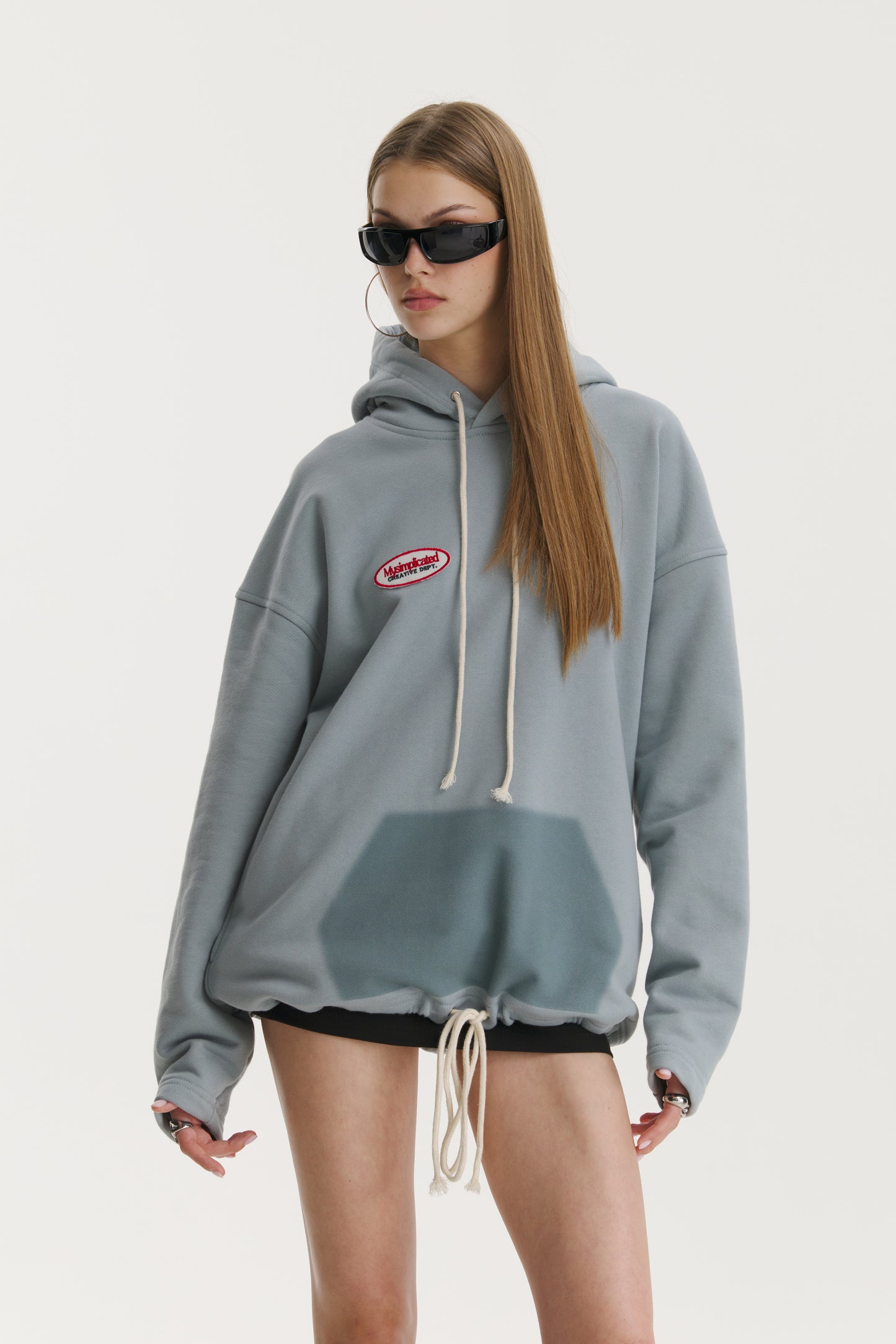 Cloud Drawstring Hoodie
