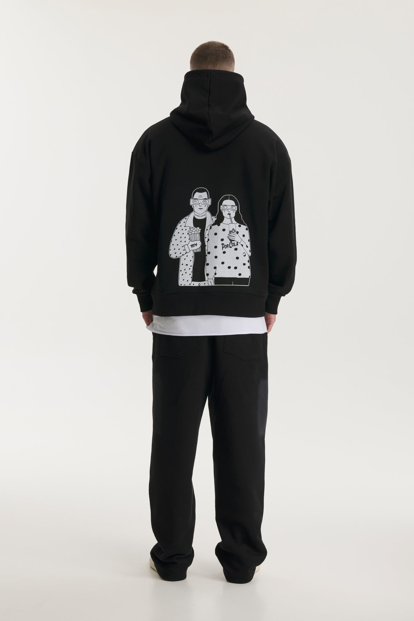 Pop Cola Black Hoodie