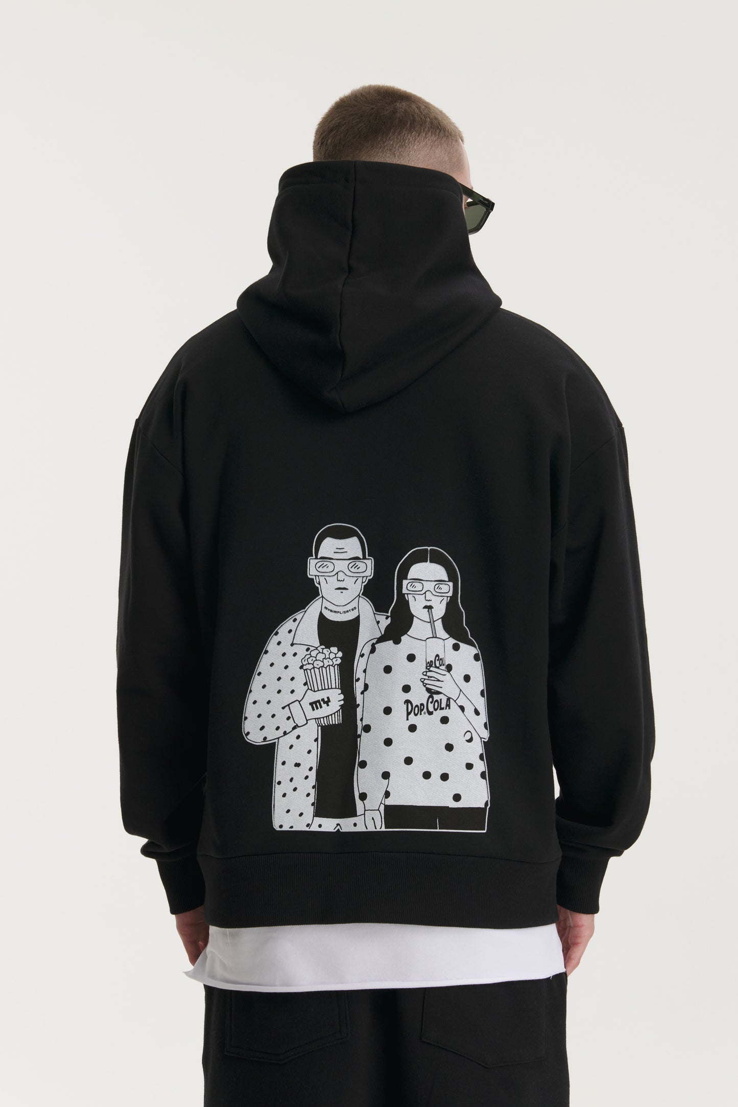 Pop Cola Black Hoodie