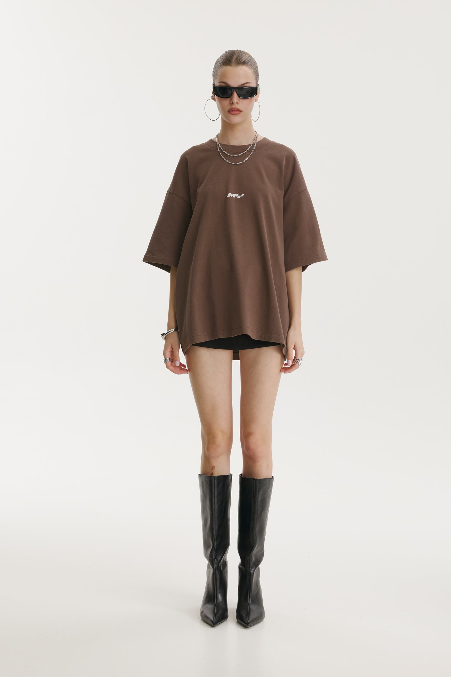 Overthink Club Brown T-Shirt