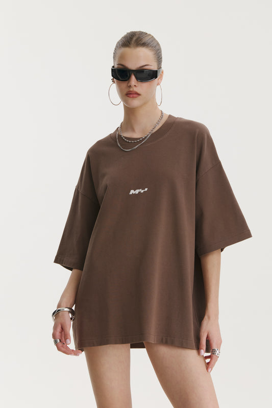 Overthink Club Brown T-Shirt - MYS