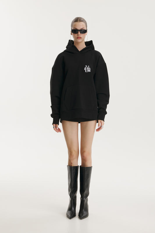 Pop Cola Black Hoodie - MYS