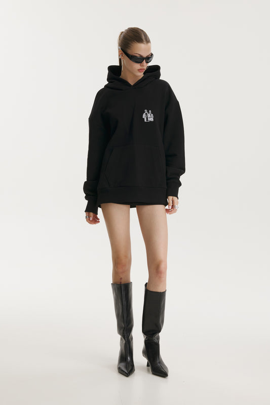 Pop Cola Black Hoodie - MYS