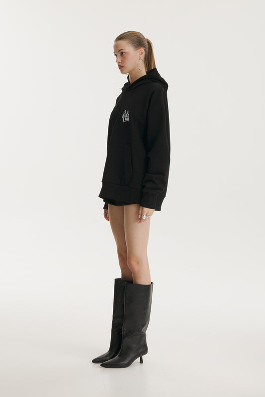 Pop Cola Black Hoodie - MYS