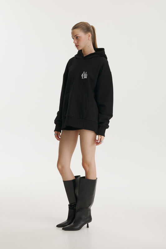 Pop Cola Black Hoodie - MYS