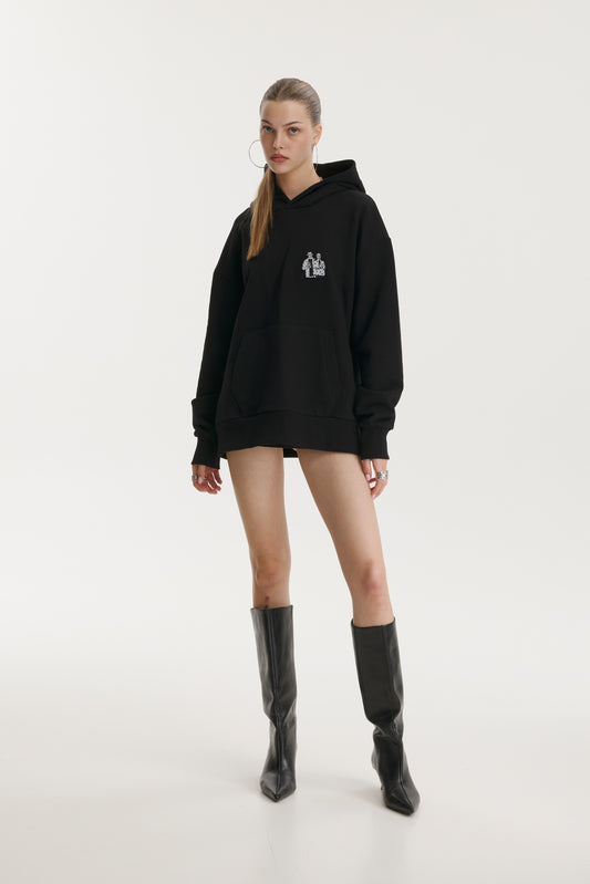 Pop Cola Black Hoodie - MYS