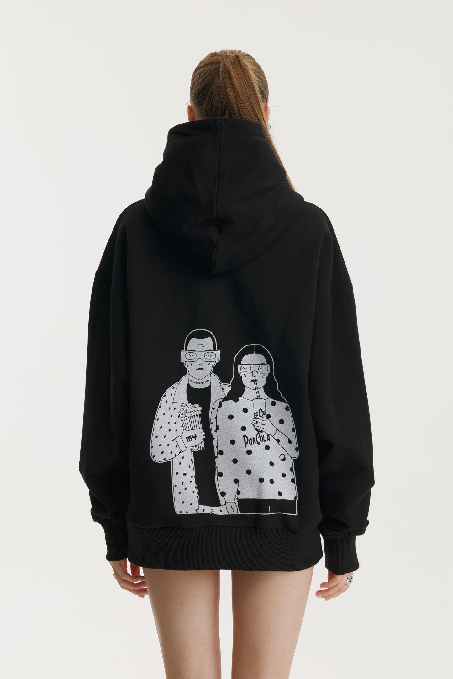 Pop Cola Black Hoodie