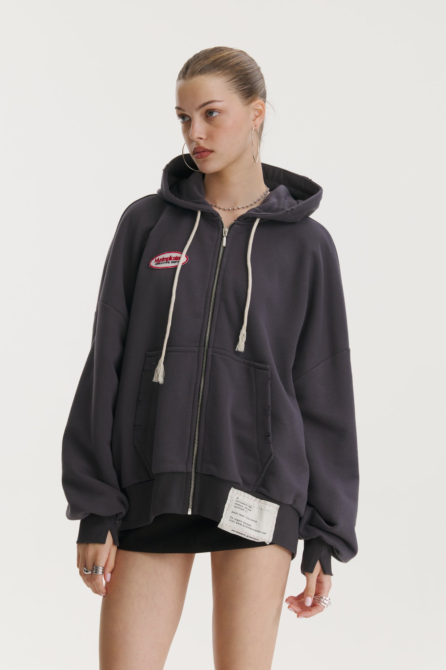 DEPT. GRAPHITE HOODIE