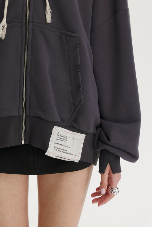 DEPT. GRAPHITE HOODIE - MYS