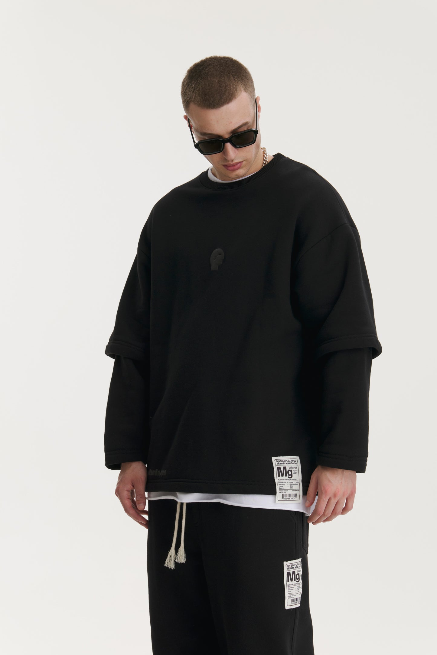 Vitamin Aqua MG Black Double Sleeve