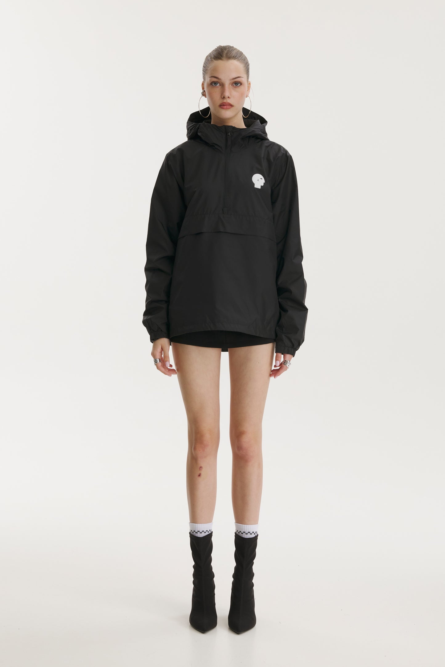 Pop Cola Black Windbreaker