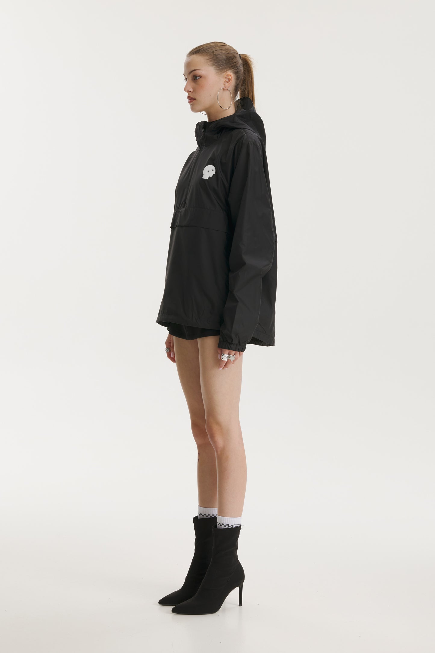 Pop Cola Black Windbreaker