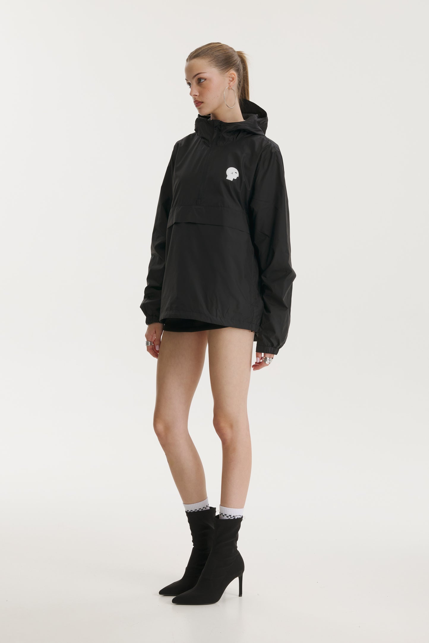 Pop Cola Black Windbreaker