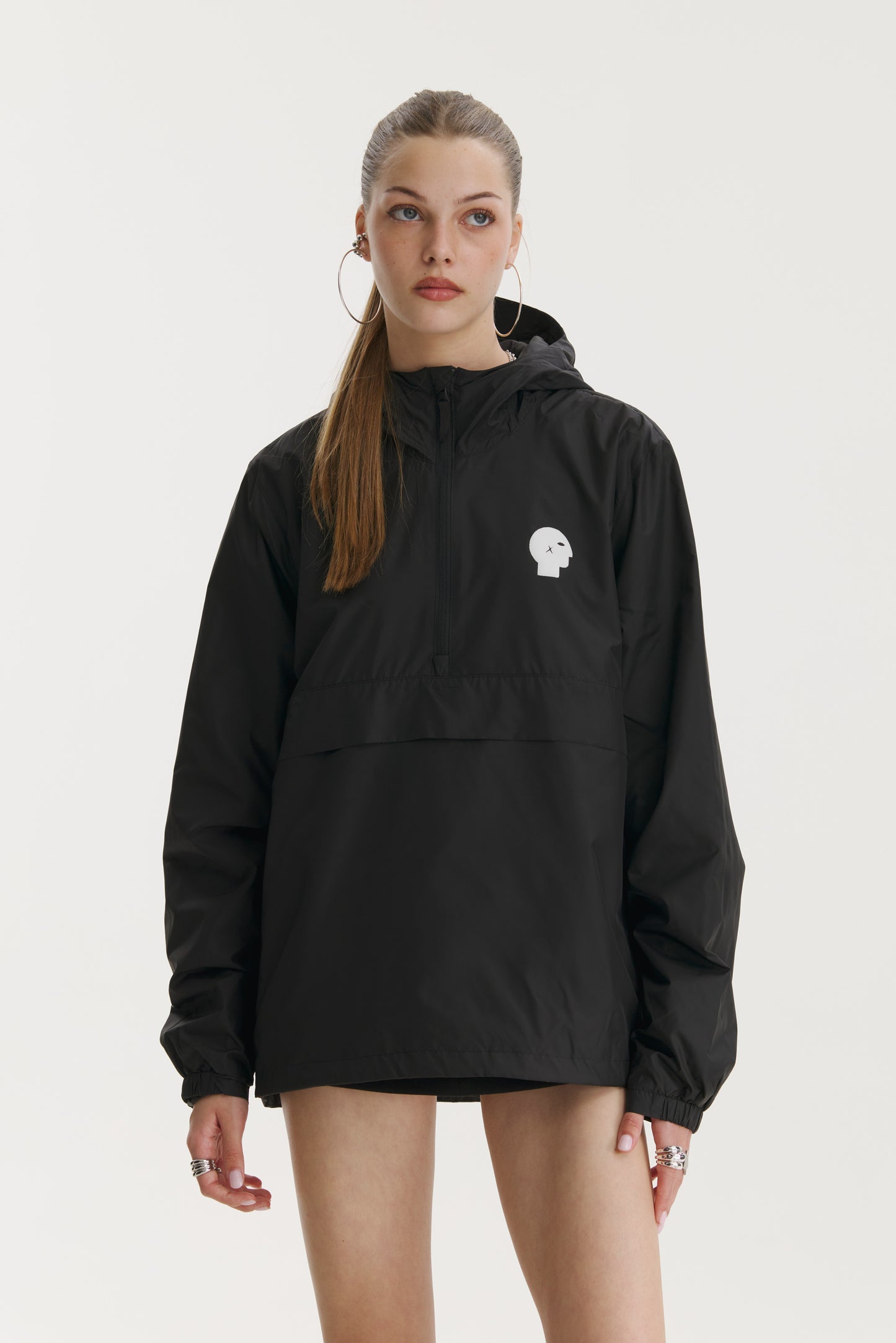 Pop Cola Black Windbreaker