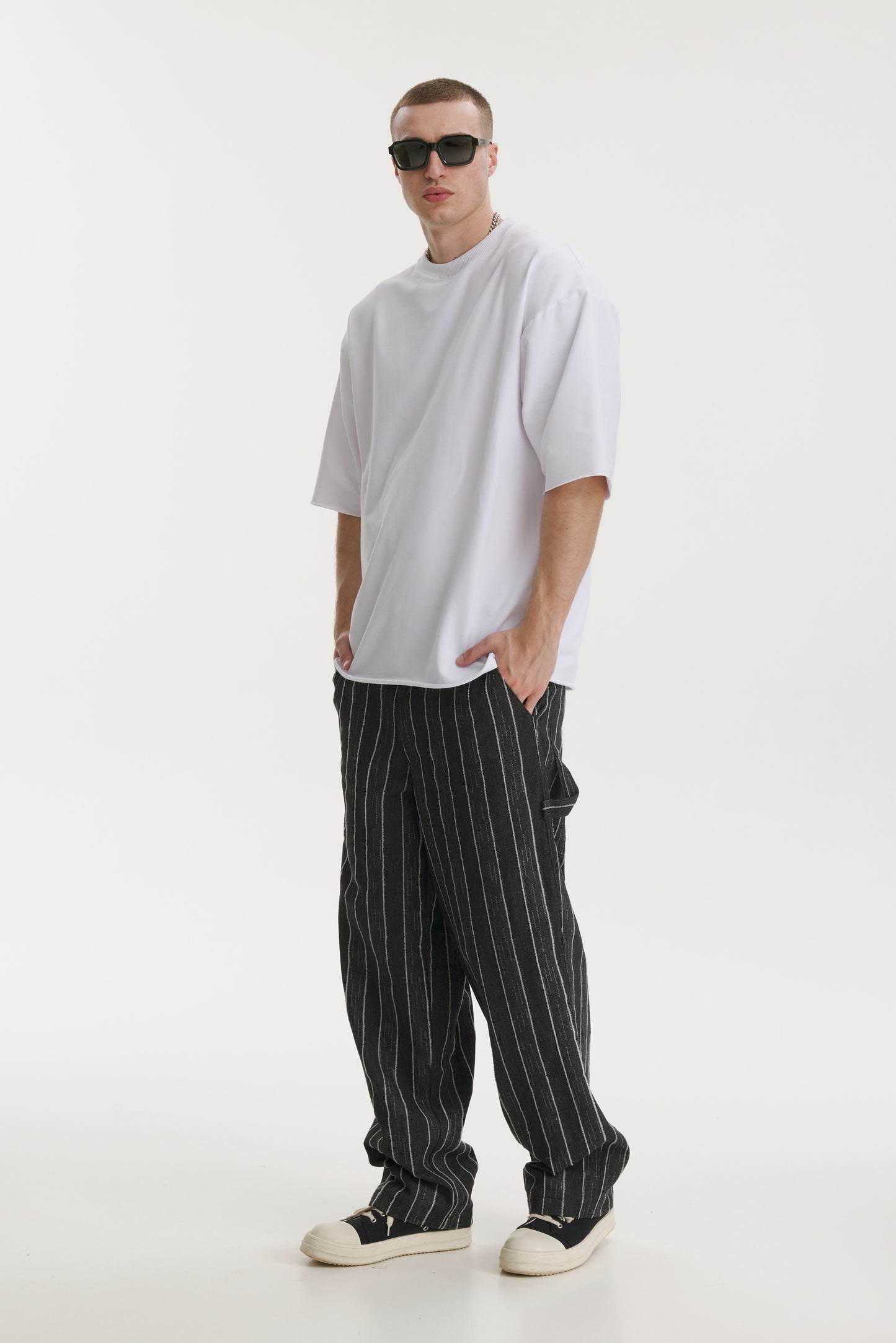 Broken Stripes Jeans