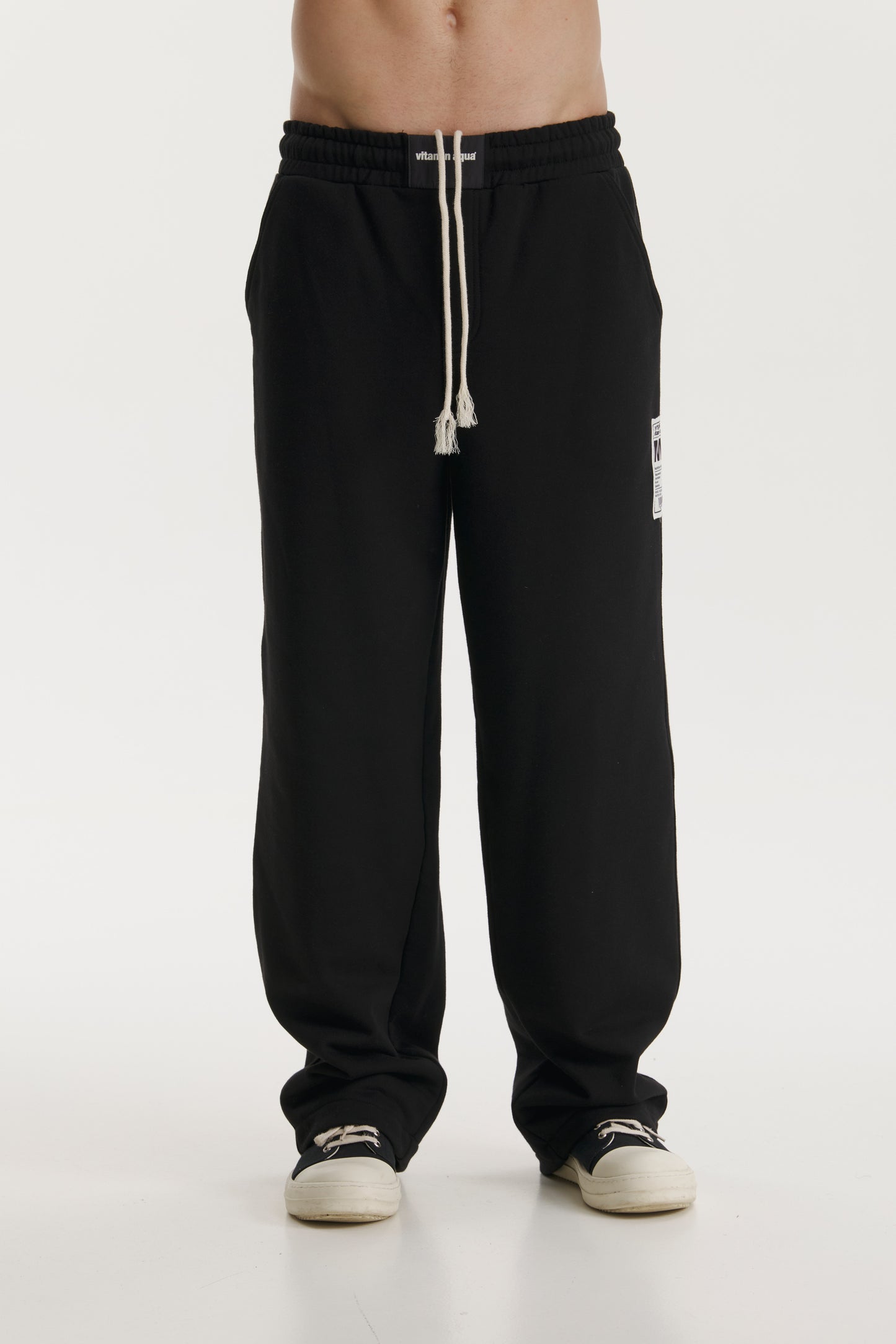MG Black Straight Sweatpants