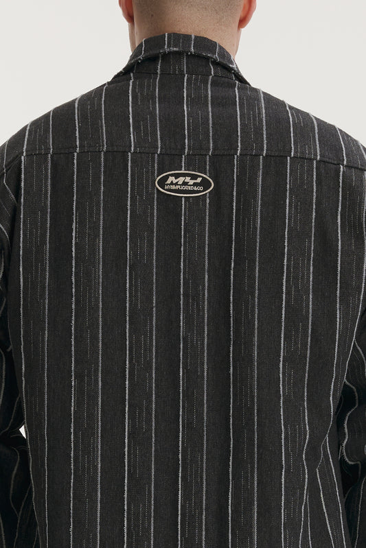 Broken Stripes Denim Jacket - MYS