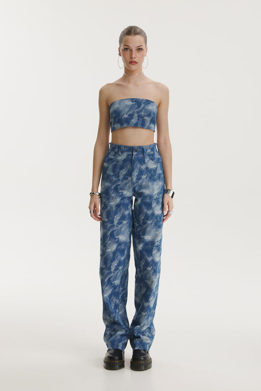 Blue Camo Jeans - MYS