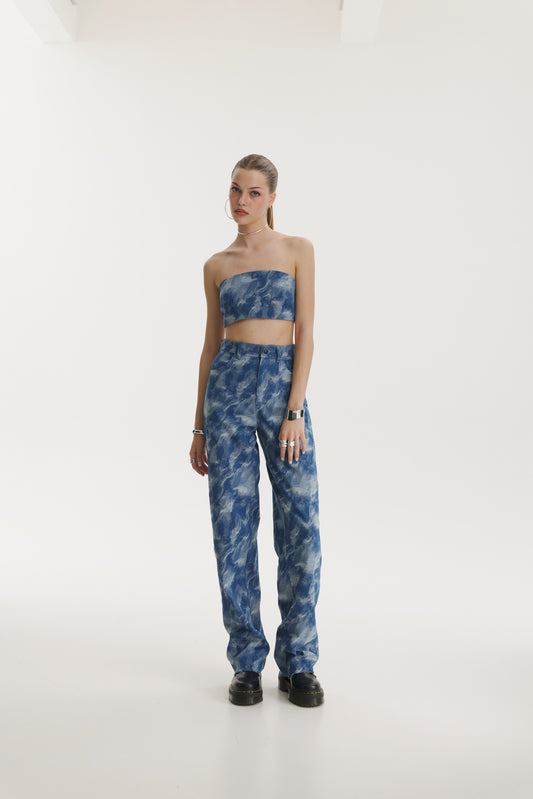 Blue Camo Jeans - MYS