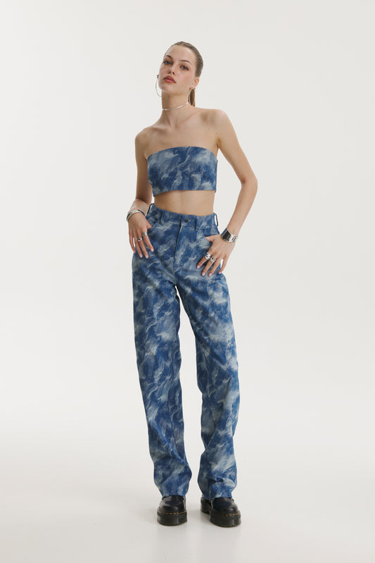 Blue Camo Jeans - MYS