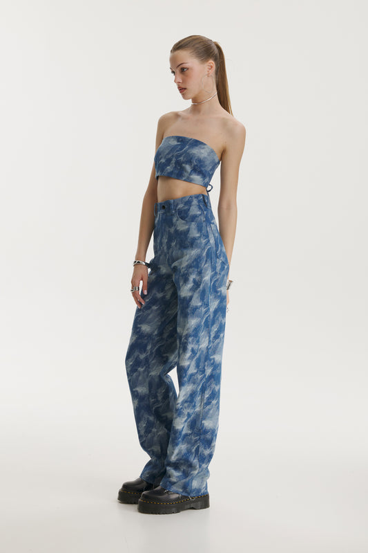 Blue Camo Jeans - MYS