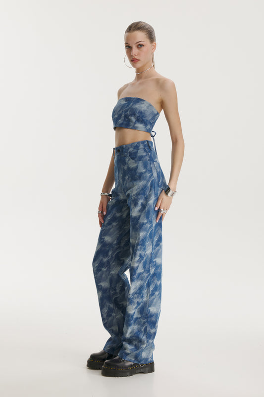 Blue Camo Jeans - MYS