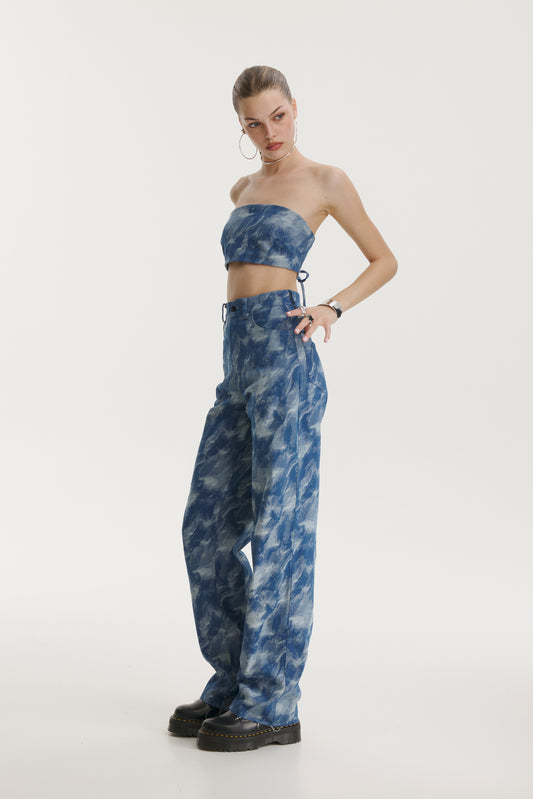Blue Camo Jeans - MYS