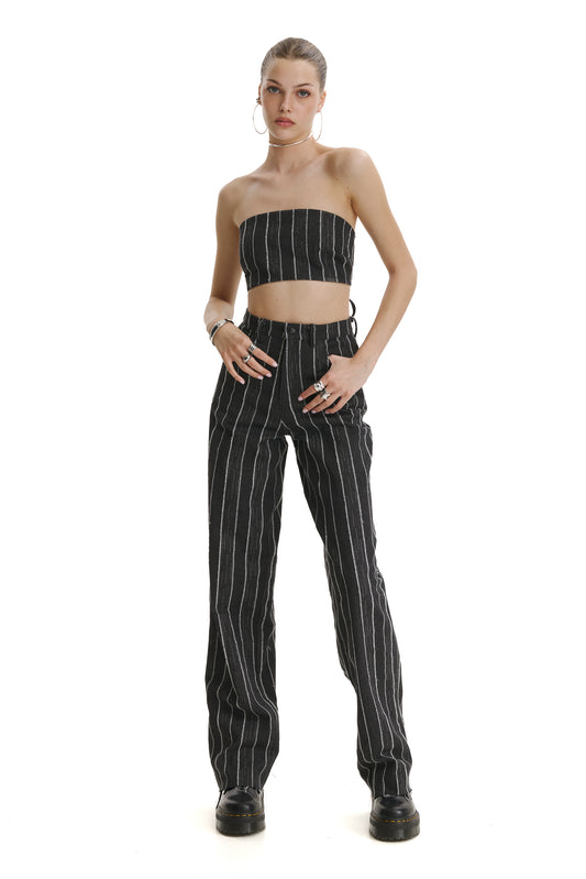 Broken Stripes Jeans