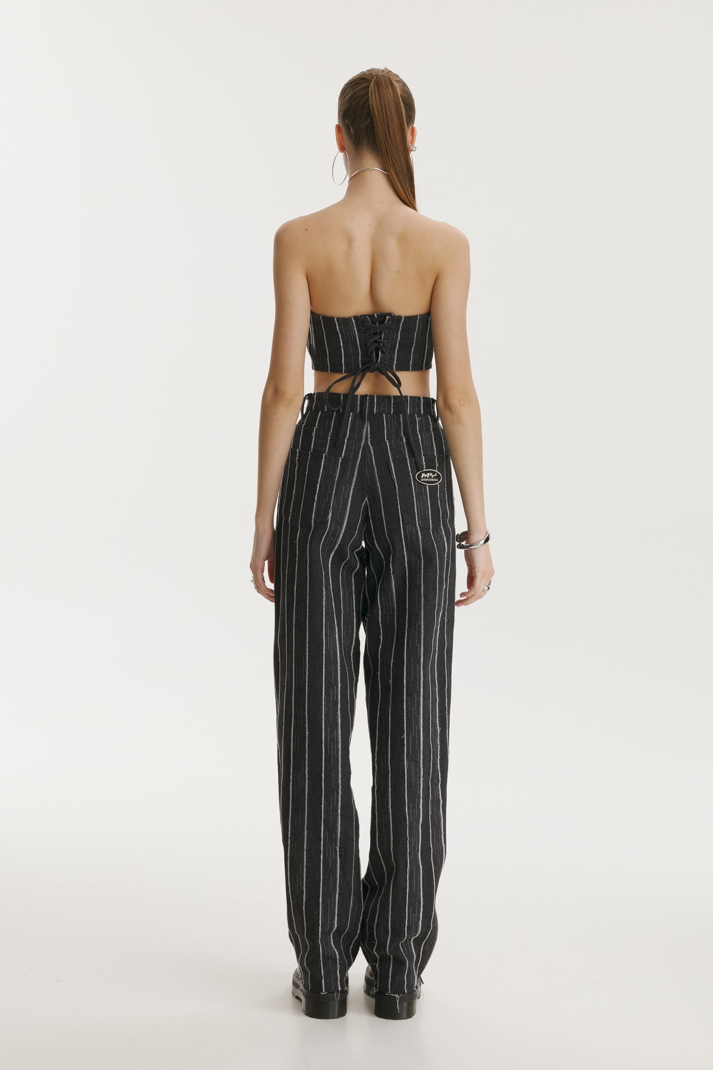 Broken Stripes Jeans