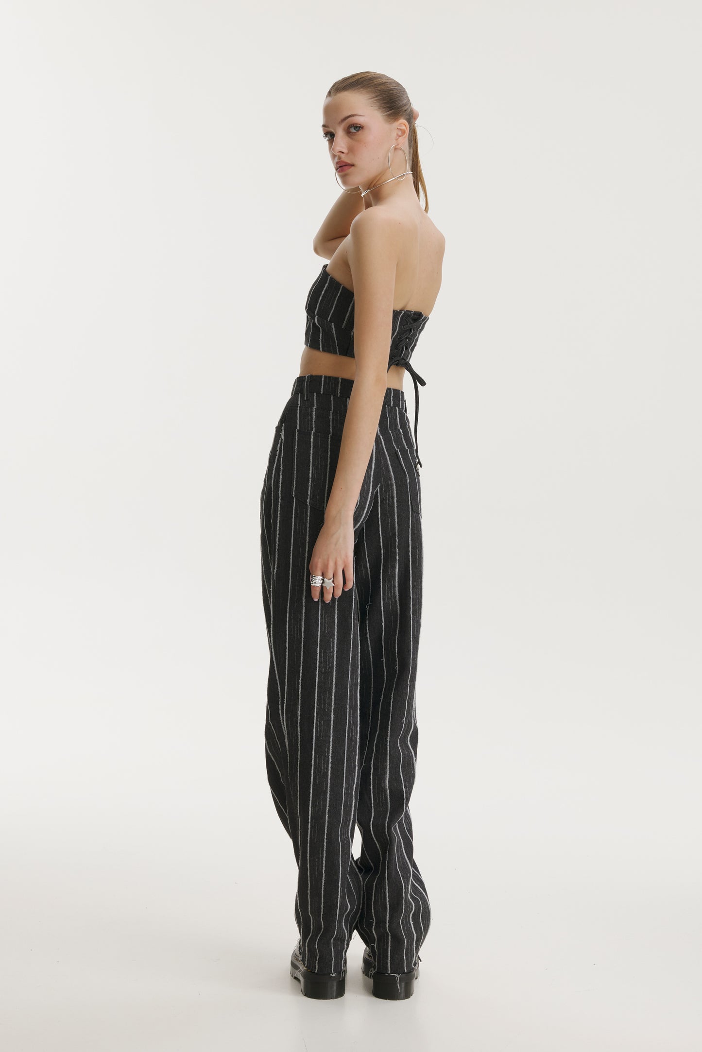 Broken Stripes Jeans