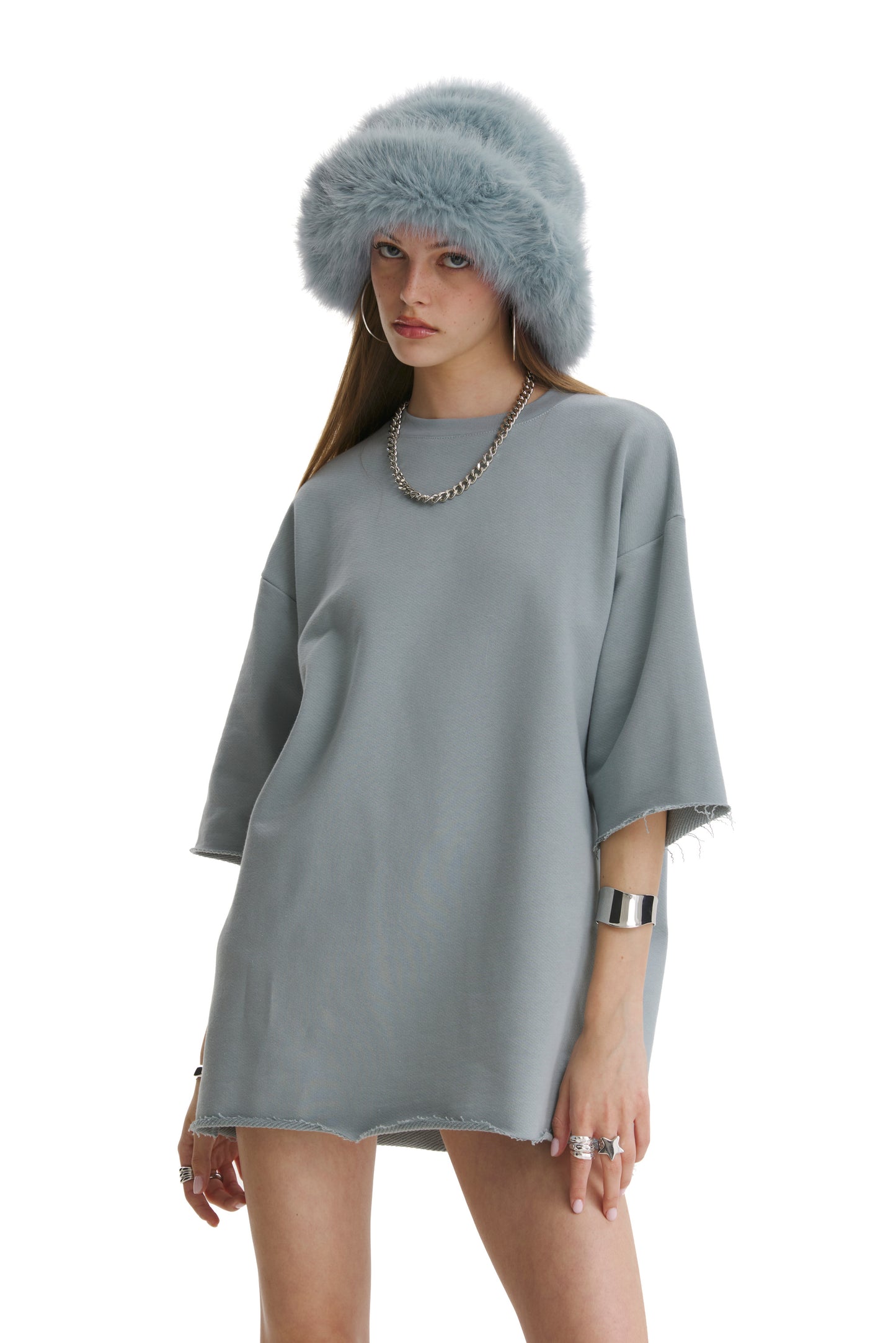Arc Grey Oversized T-Shirt