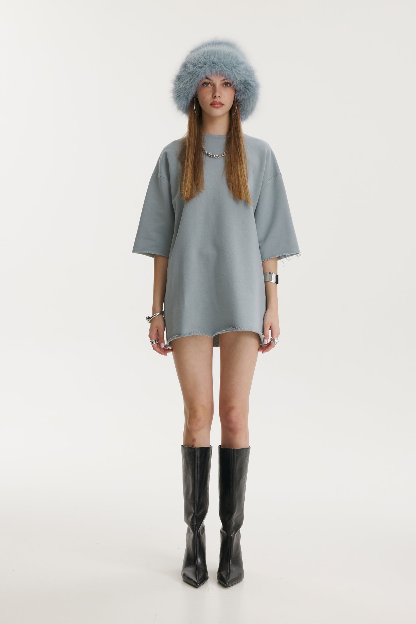 Arc Grey Oversized T-Shirt
