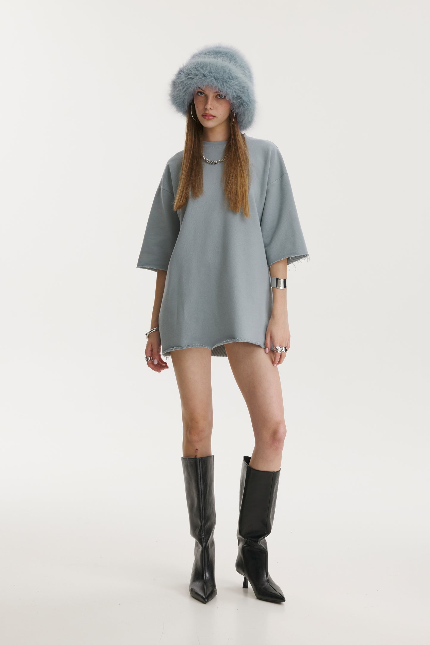 Arc Grey Oversized T-Shirt