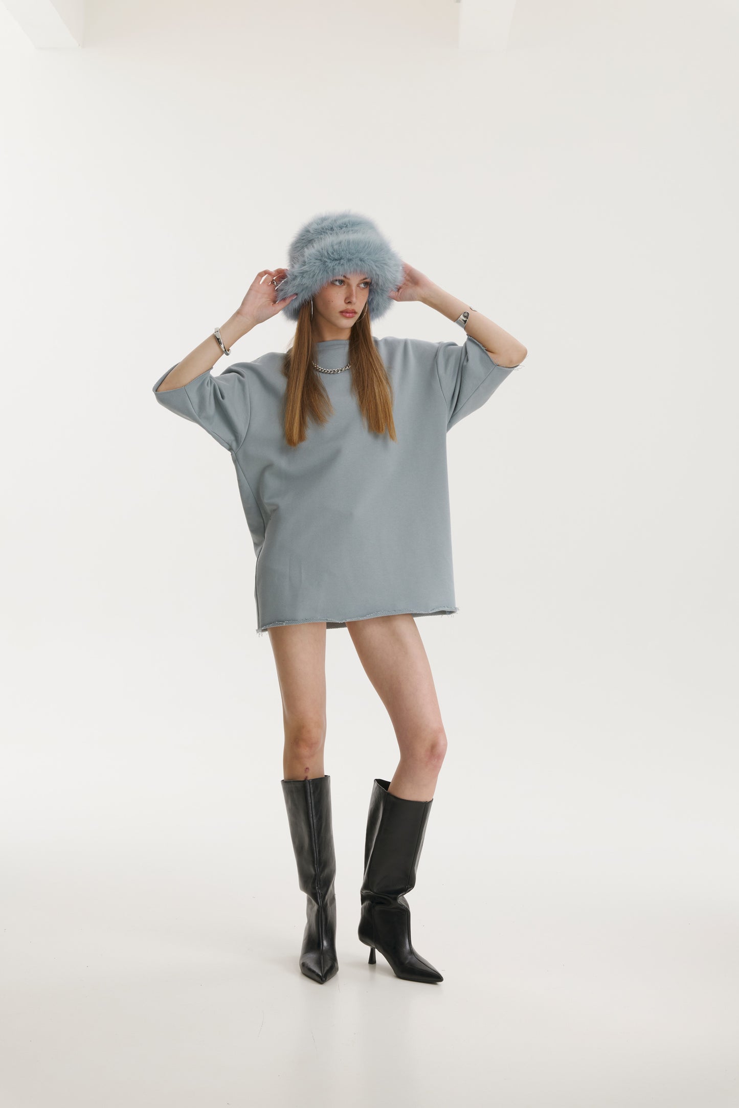 Arc Grey Oversized T-Shirt