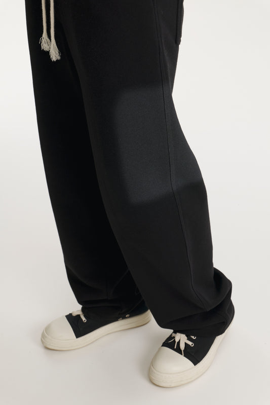 Offset Black Sweatpants - MYS