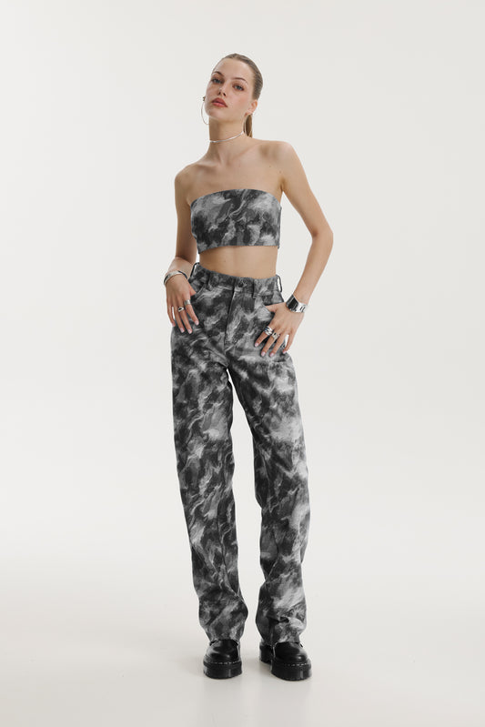 Grey Camo Jeans - MYS