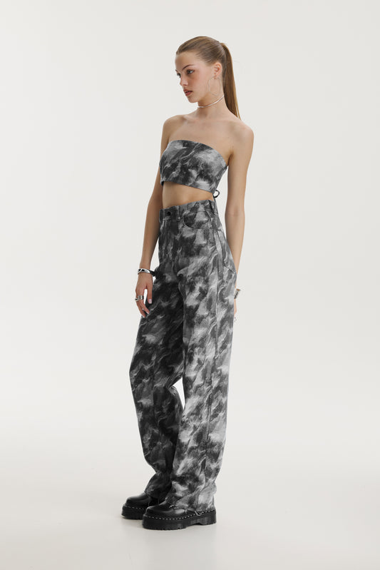 Grey Camo Jeans - MYS