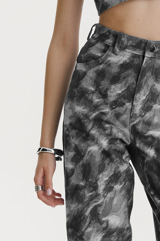Grey Camo Jeans - MYS