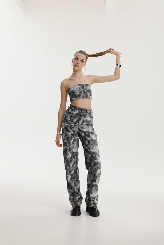 Grey Camo Jeans - MYS