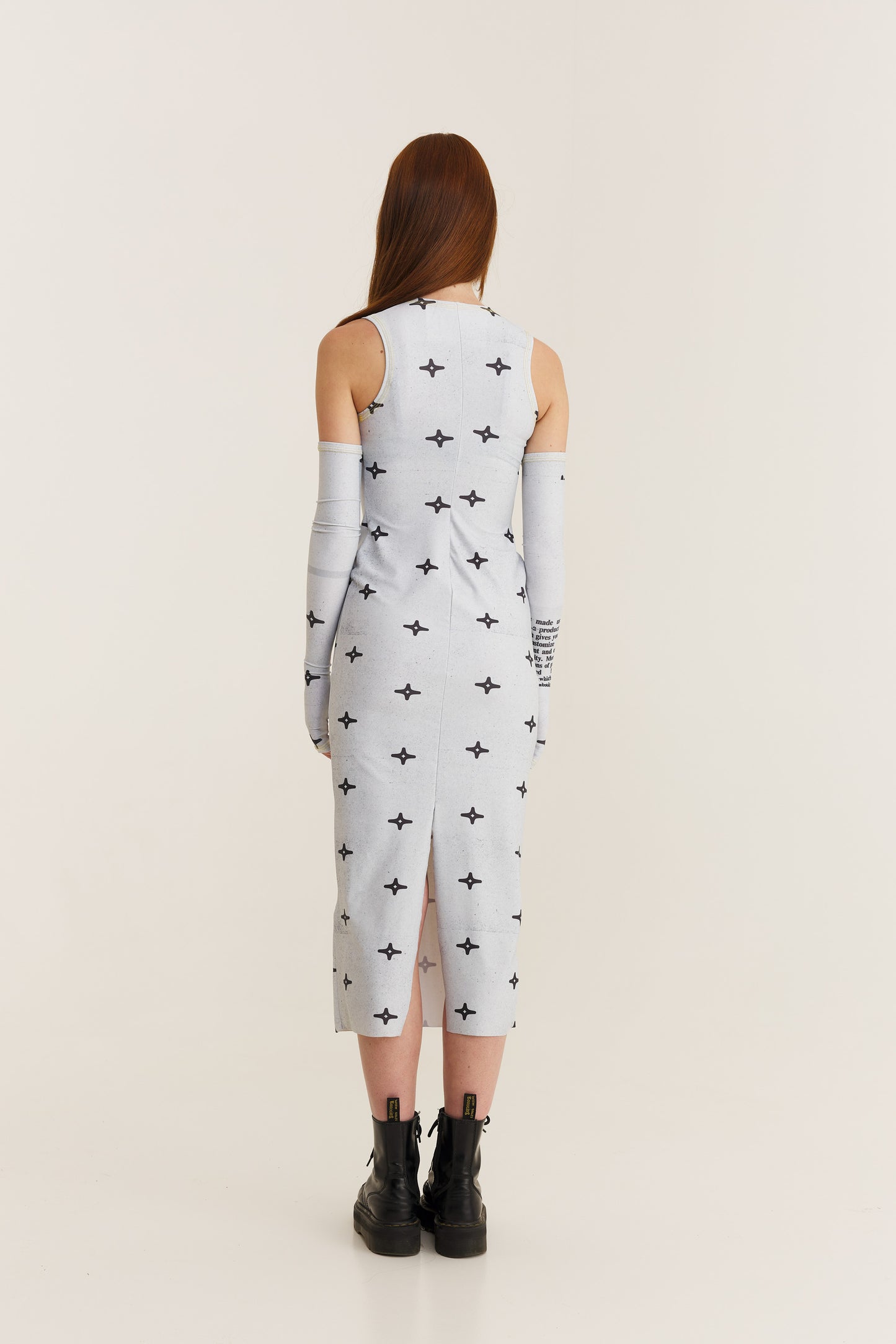 Stars Second-Skin Dress with Gloves - mysimplicated