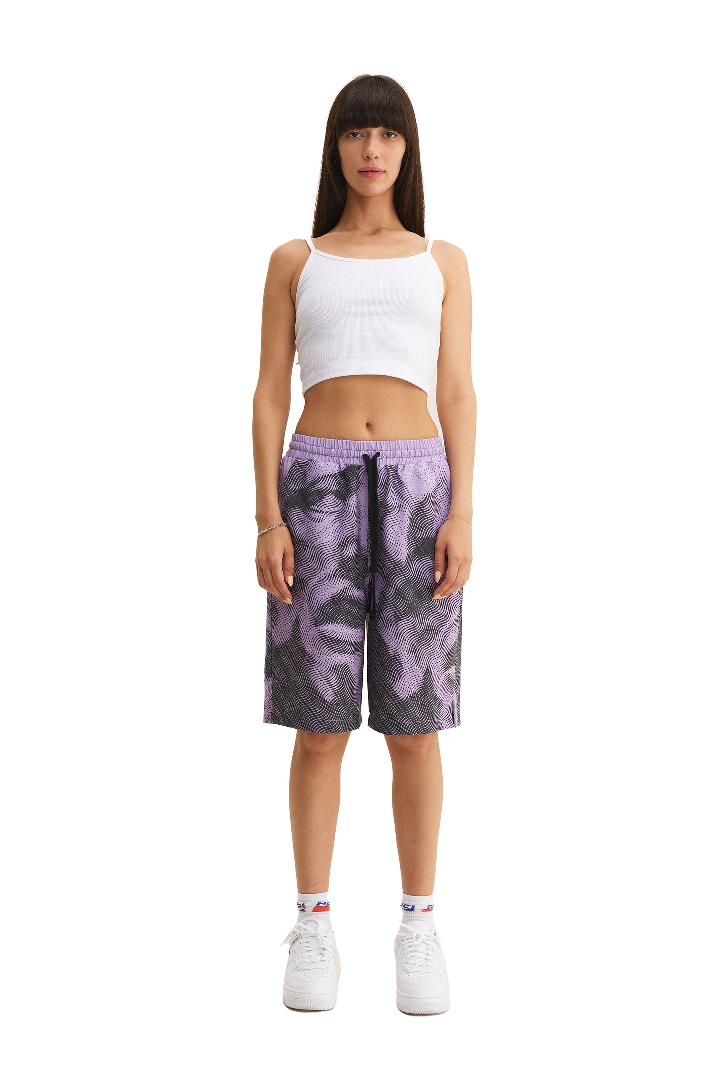 Bermuda Shorts Mauve (recycled fabric) - MYS