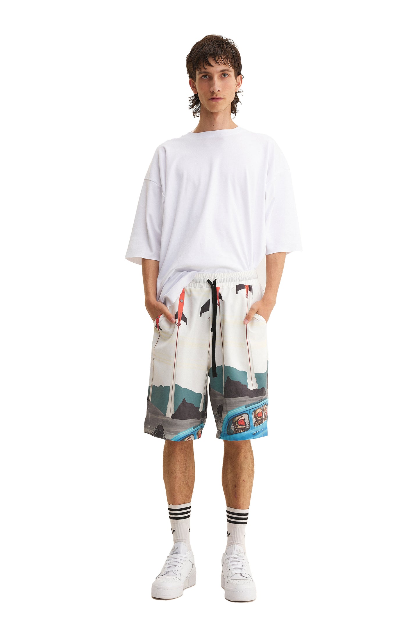 Bermuda Shorts Rockets (recycled fabric) - MYS