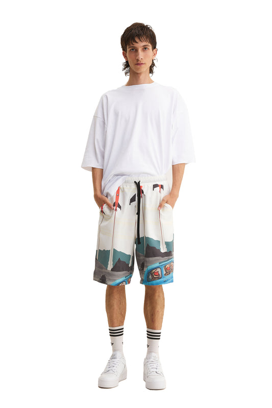 Bermuda Shorts Rockets (recycled fabric) - MYS