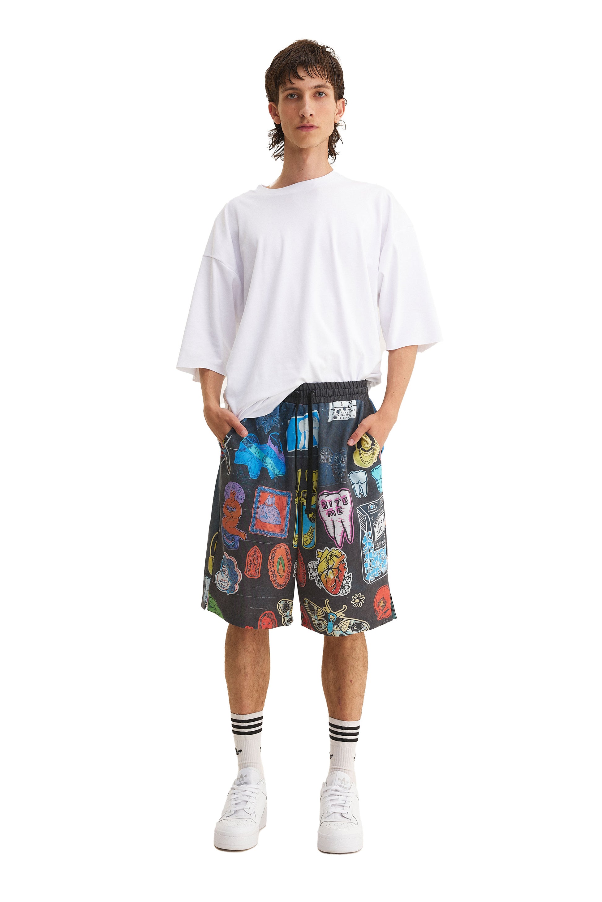 Bermuda Shorts Stickers (recycled fabric) - MYS