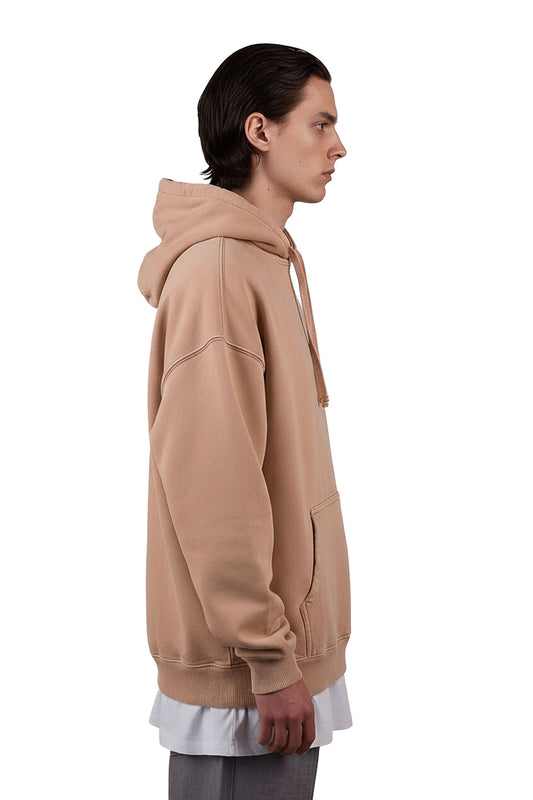 Oversized Vintage Hoodie Latte - MYS