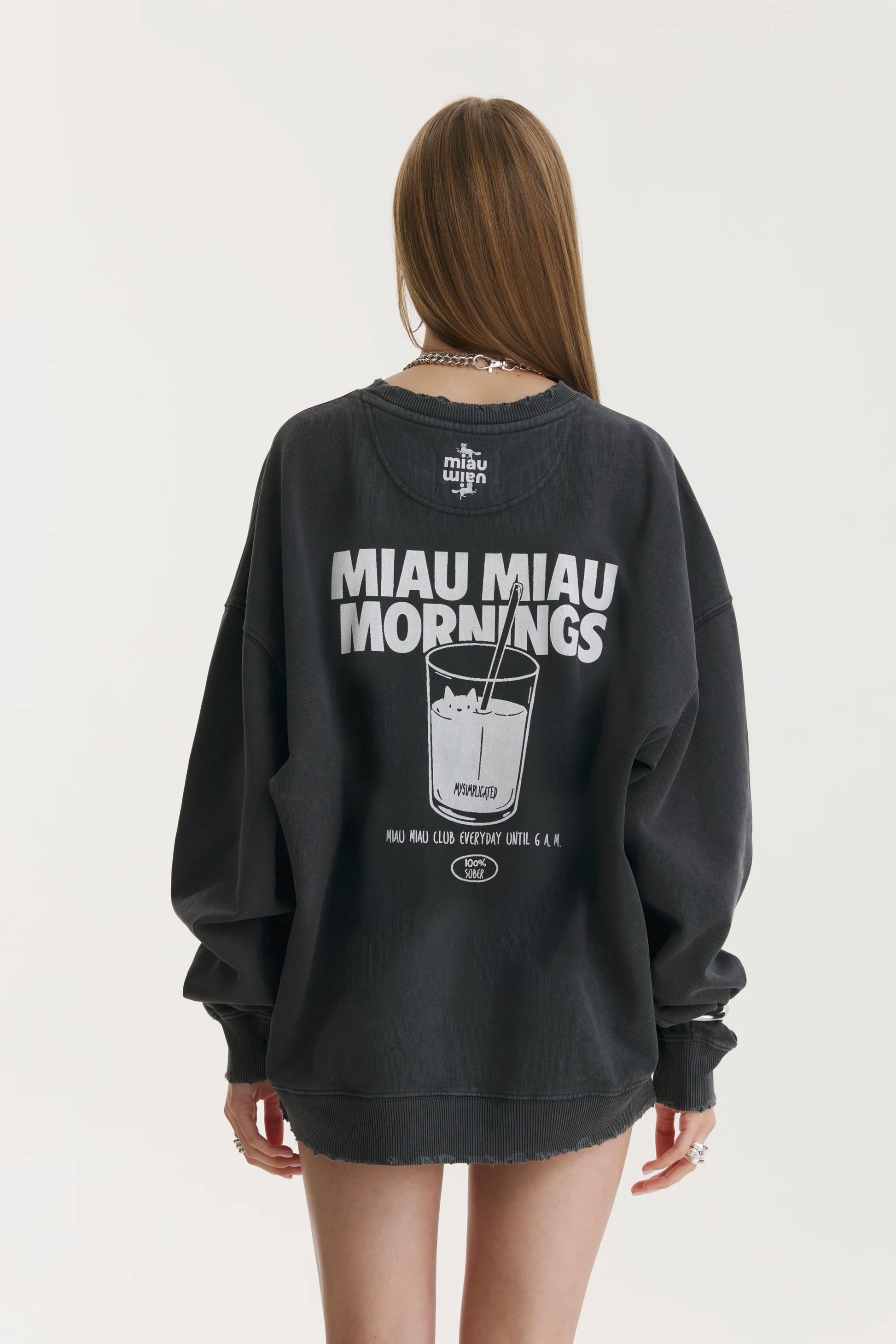 Miau Miau Mornings Sweater - MYS