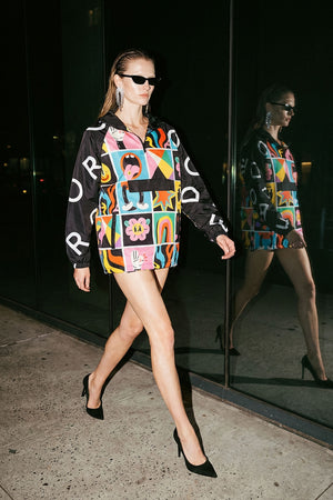 Retro Pop Windbreaker